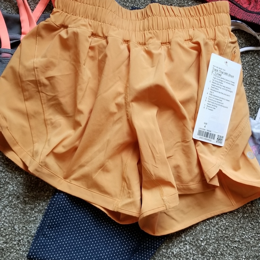 SOLD Lululemon size 4, 5 inch inseam tracker short